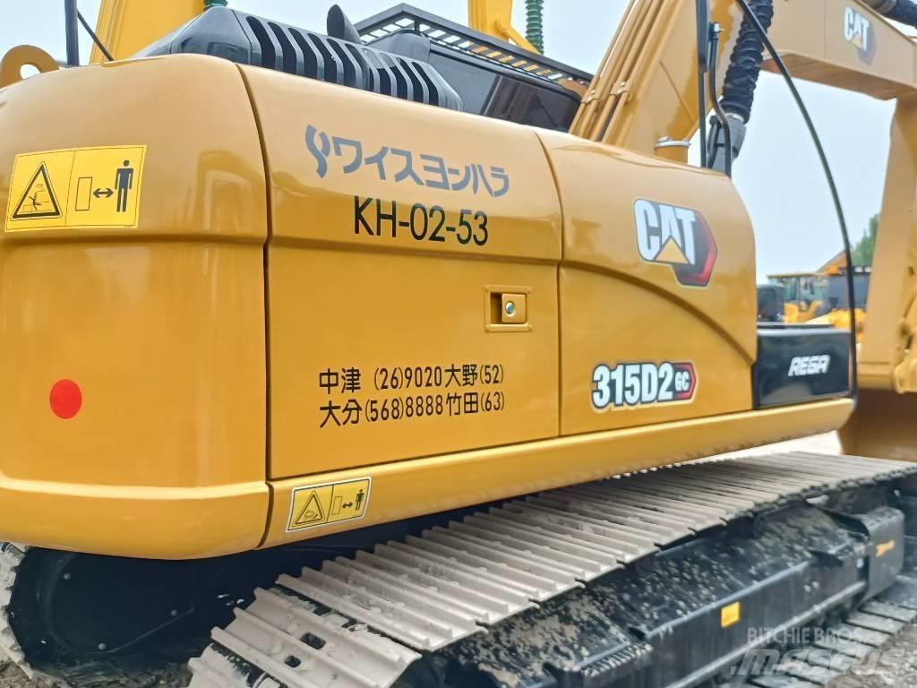 CAT 315 D Pásová rýpadla