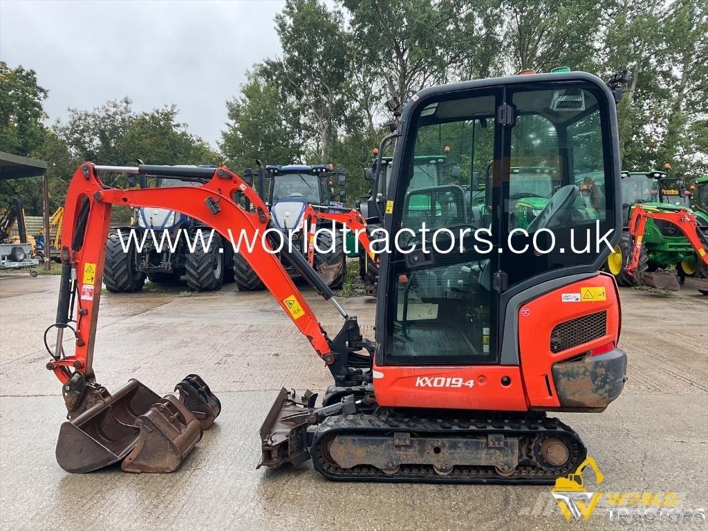 Kubota KX 019-4 Mini rýpadla < 7t