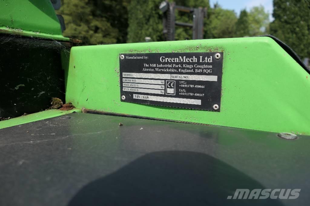Greenmech QT-160-T Štěpkovače