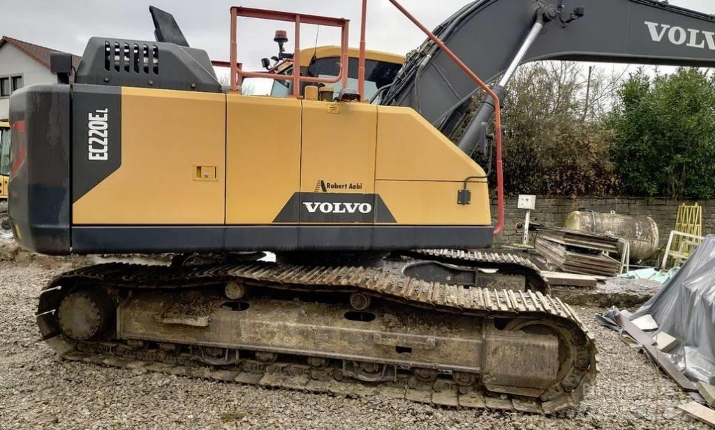 Volvo EC220 EL Pásová rýpadla
