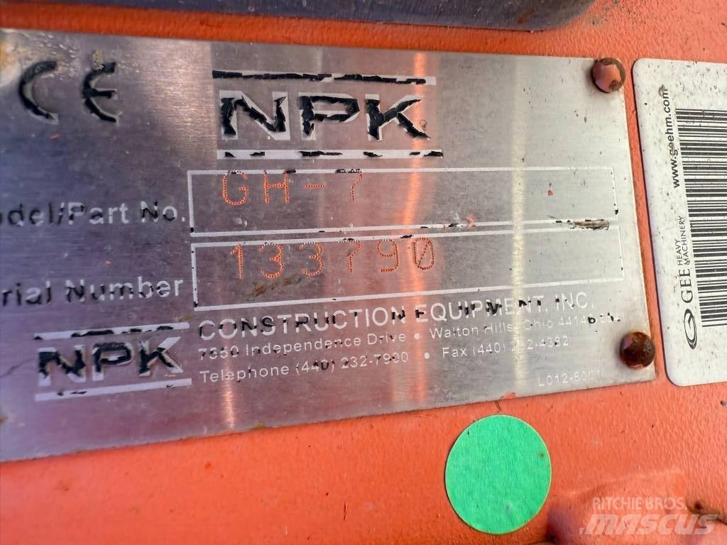 NPK GH 7 Bourací kladiva / Sbíječky