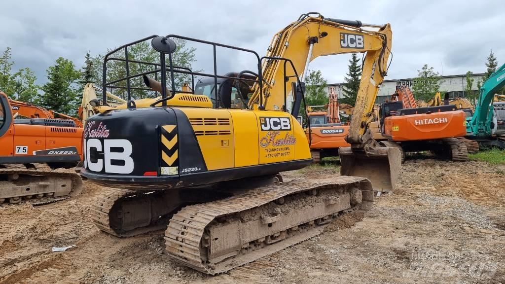 JCB JS 220 LC Pásová rýpadla
