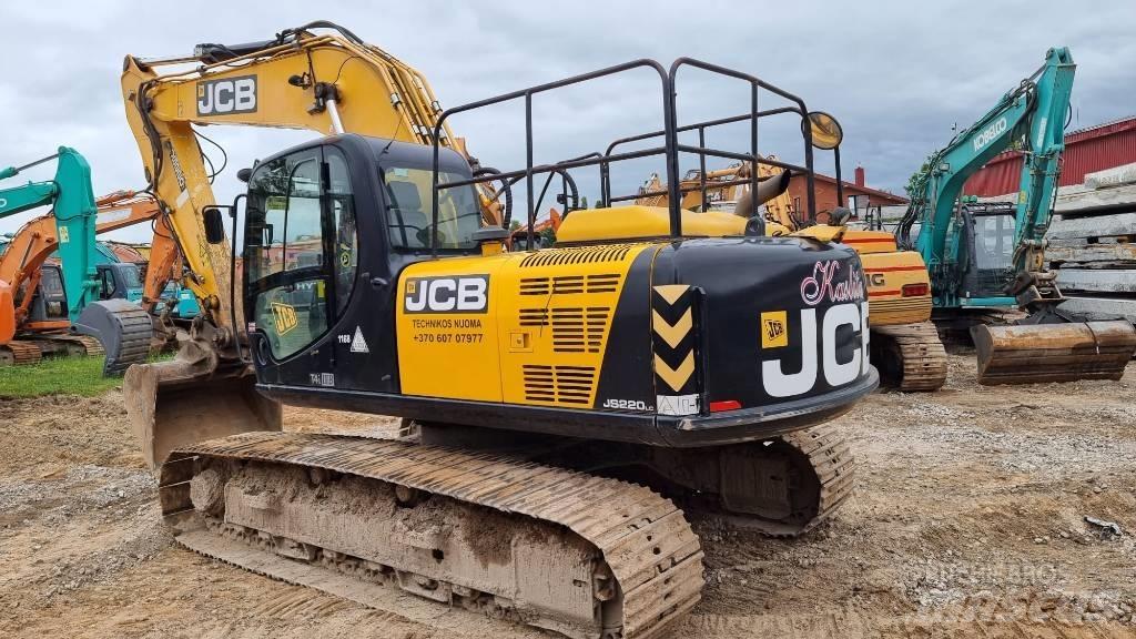 JCB JS 220 LC Pásová rýpadla