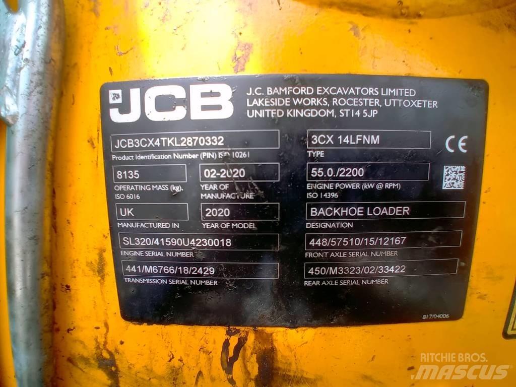 JCB 3 CX 4 T Rýpadlo-nakladače