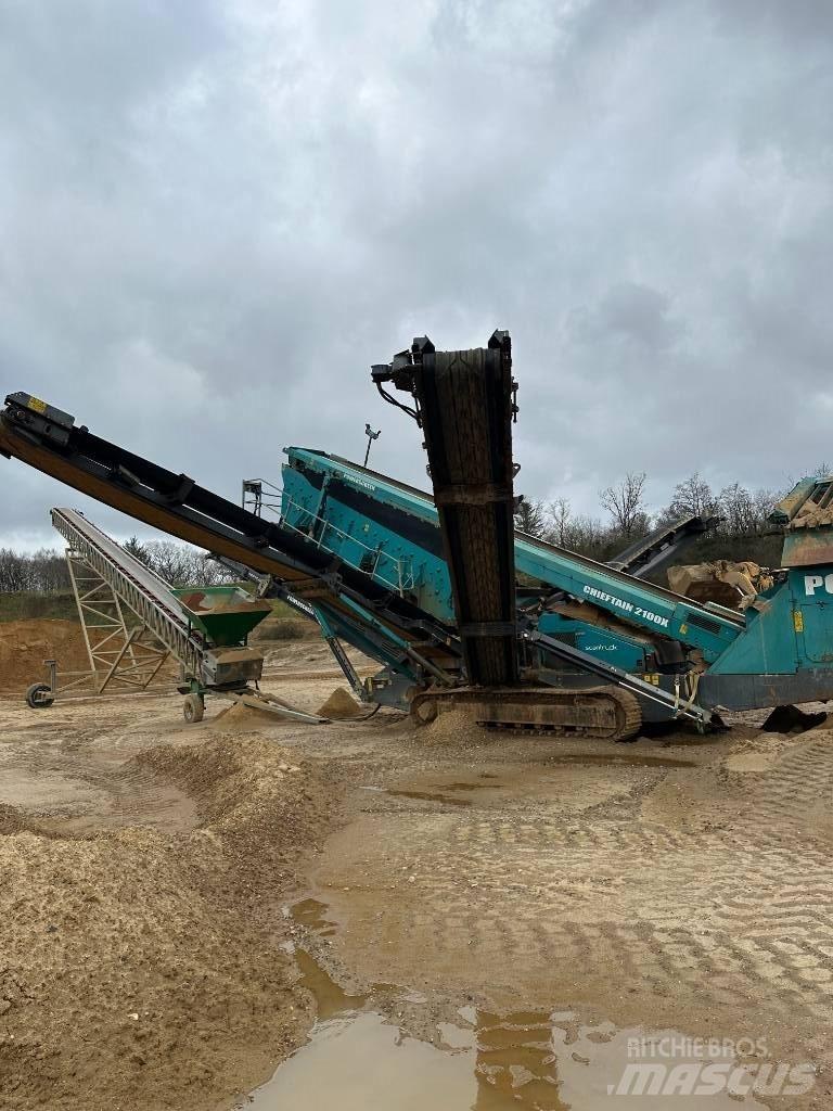 PowerScreen 2100X Mobilní třídiče