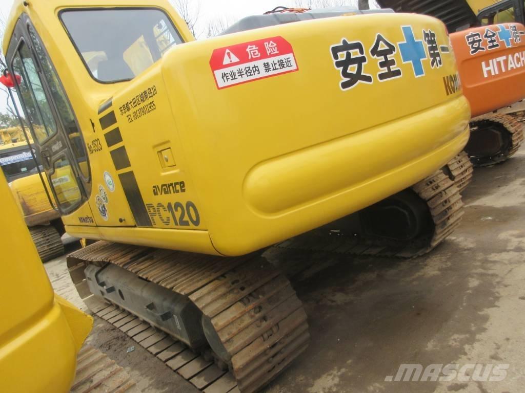 Komatsu PC 120 Pásová rýpadla