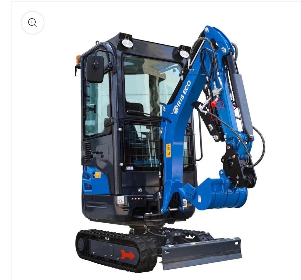 Rippa R15 Mini rýpadla < 7t