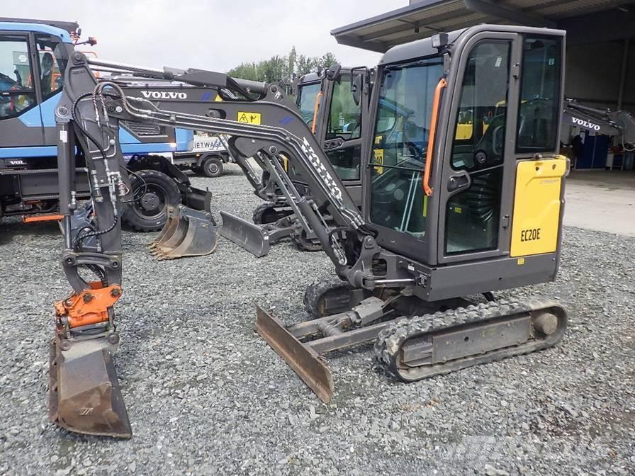 Volvo EC 20 E Mini rýpadla < 7t