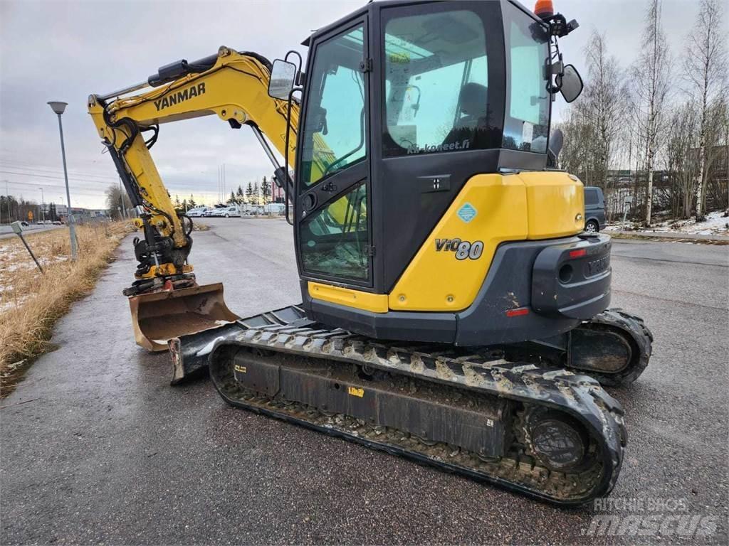 Yanmar VIO 80-1A Midi rýpadla 7t - 12t