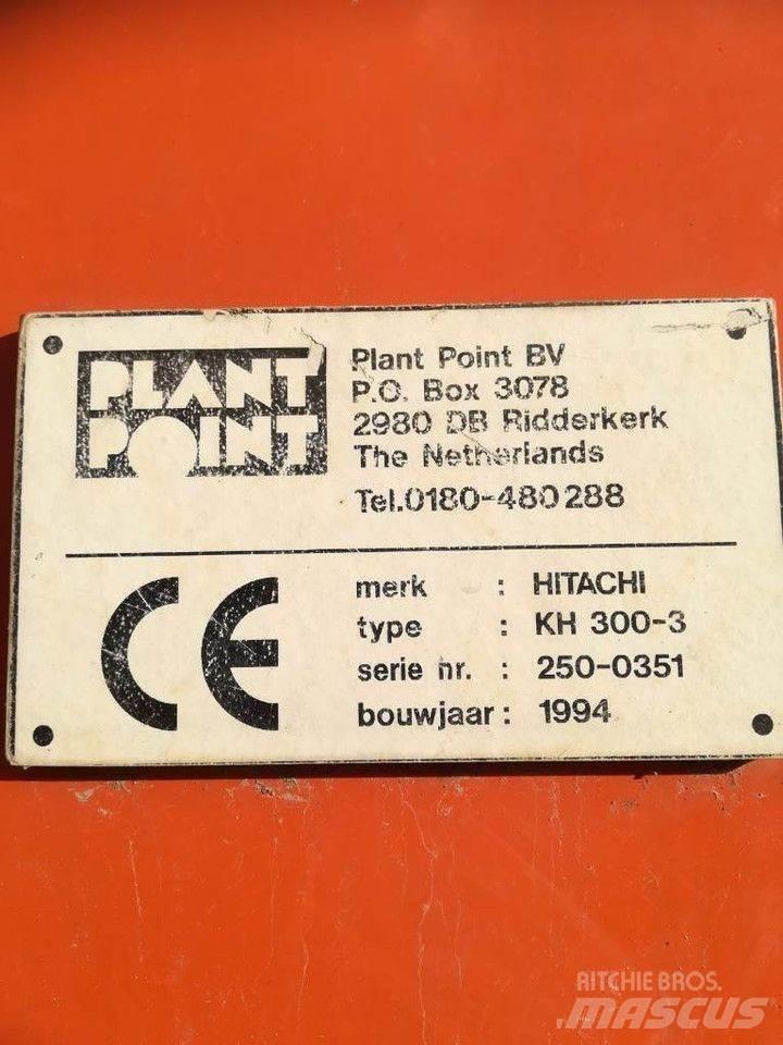 Hitachi KH 300 Pásové jeřáby