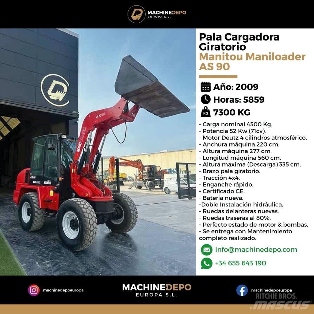 Manitou As 90 Mininakladače