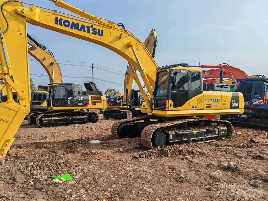 Komatsu PC 350-7 Pásová rýpadla