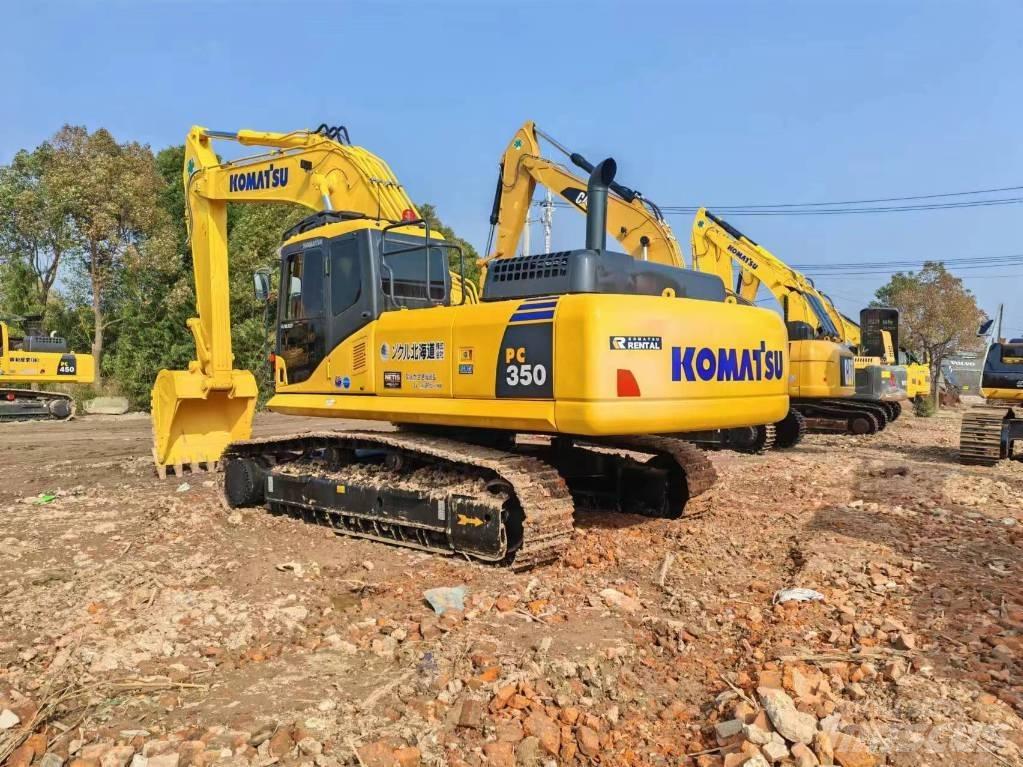 Komatsu PC 350-7 Pásová rýpadla