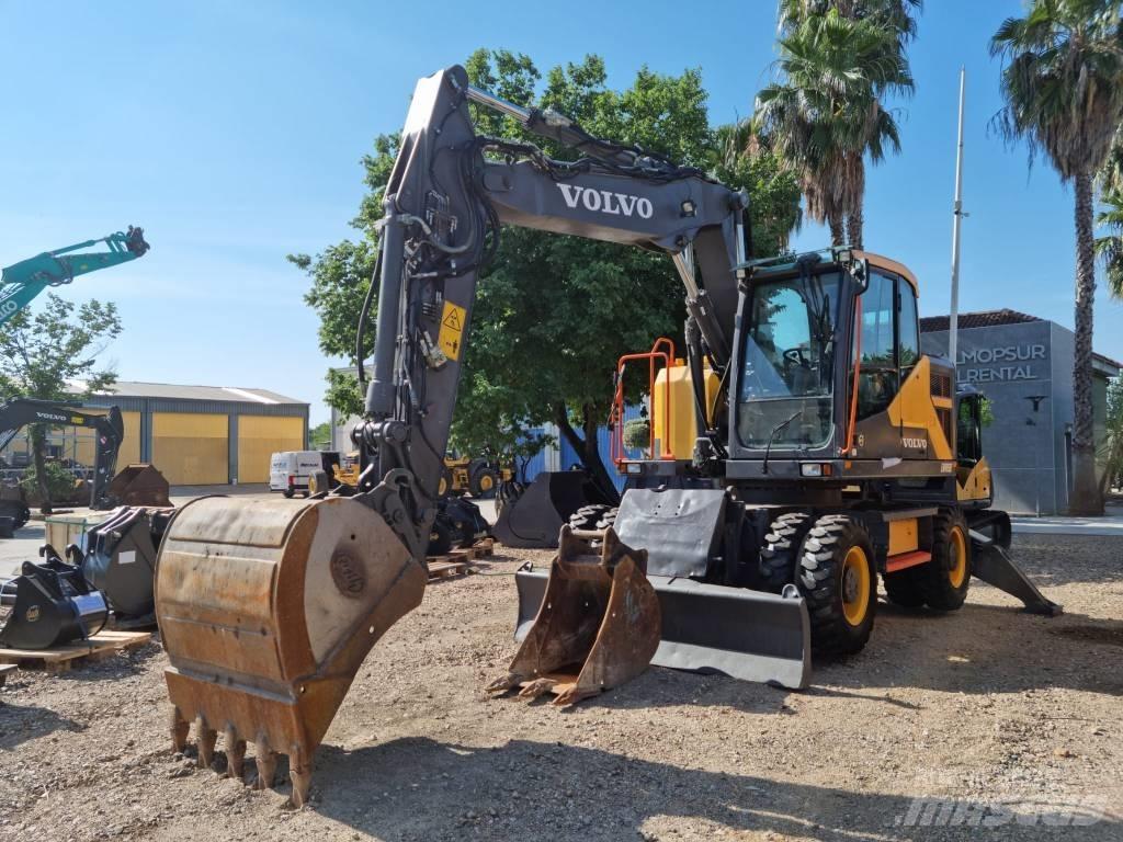 Volvo EWR 150 E Kolová rýpadla