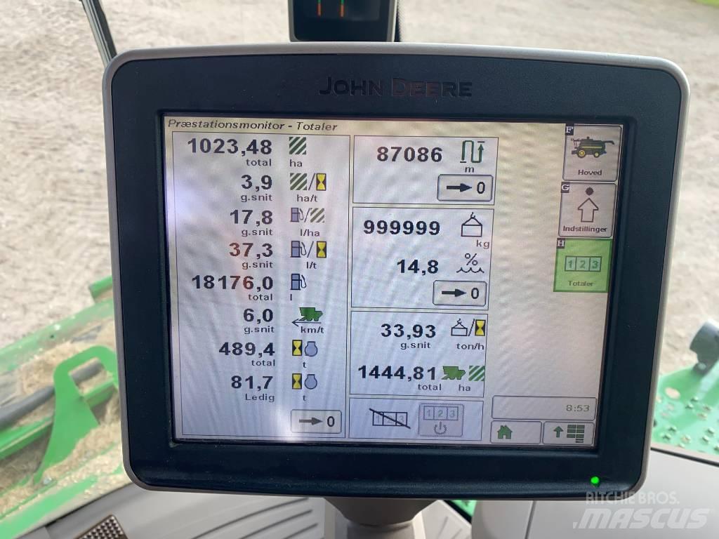 John Deere T 660 i Sklízecí mlátičky