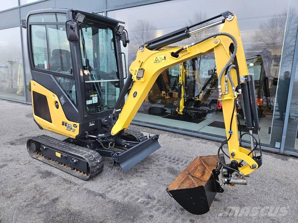 Yanmar SV 19 VT Mini rýpadla < 7t