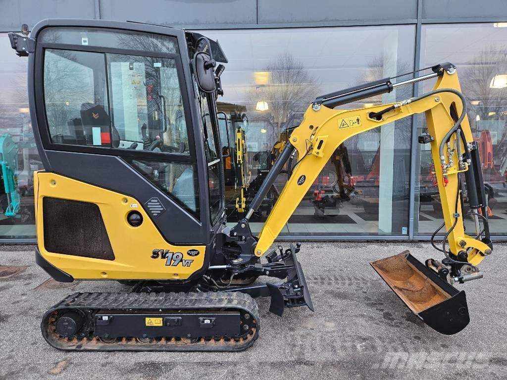Yanmar SV 19 VT Mini rýpadla < 7t