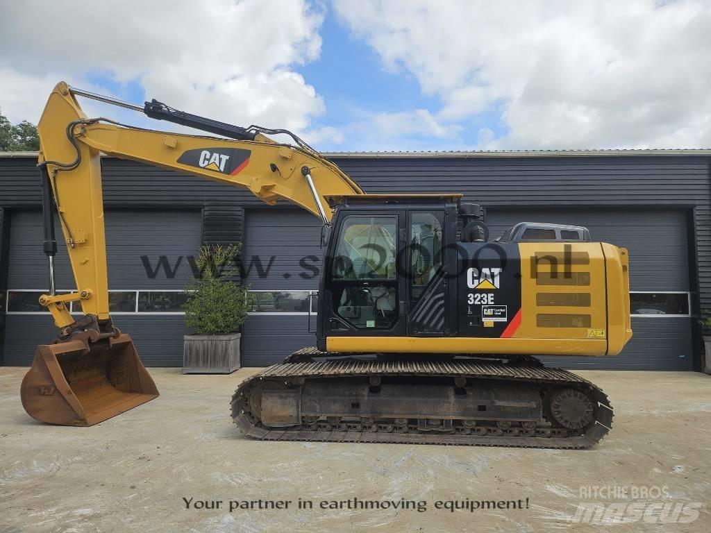 CAT 323 EL Pásová rýpadla