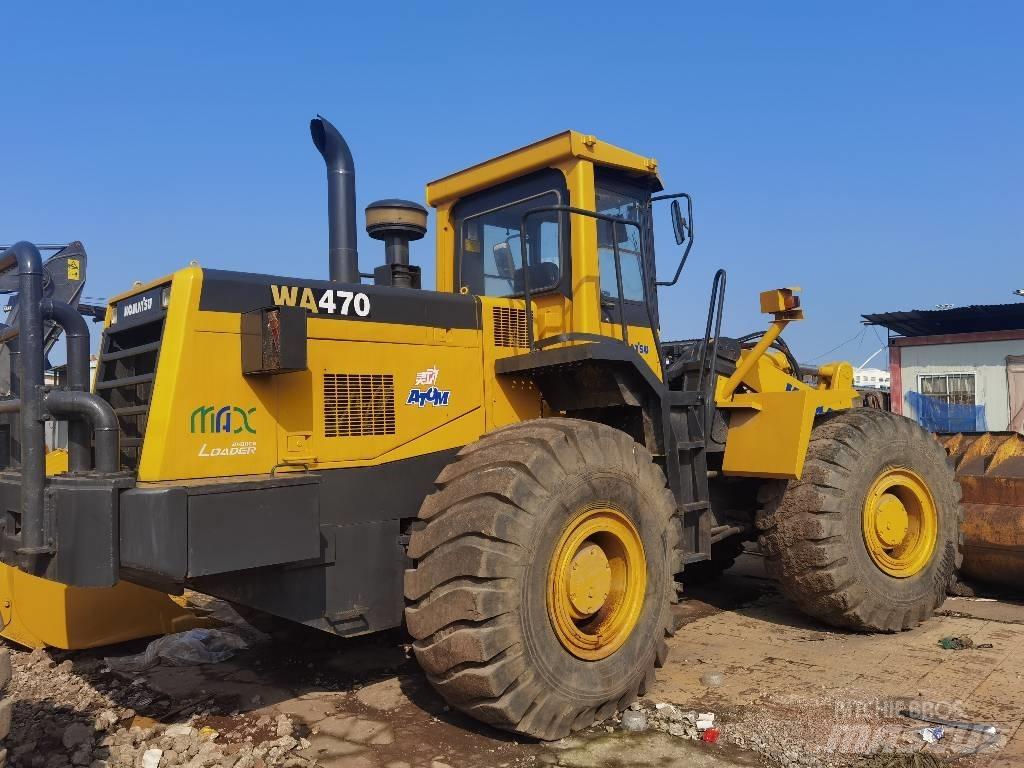 Komatsu WA 470 Kolové nakladače