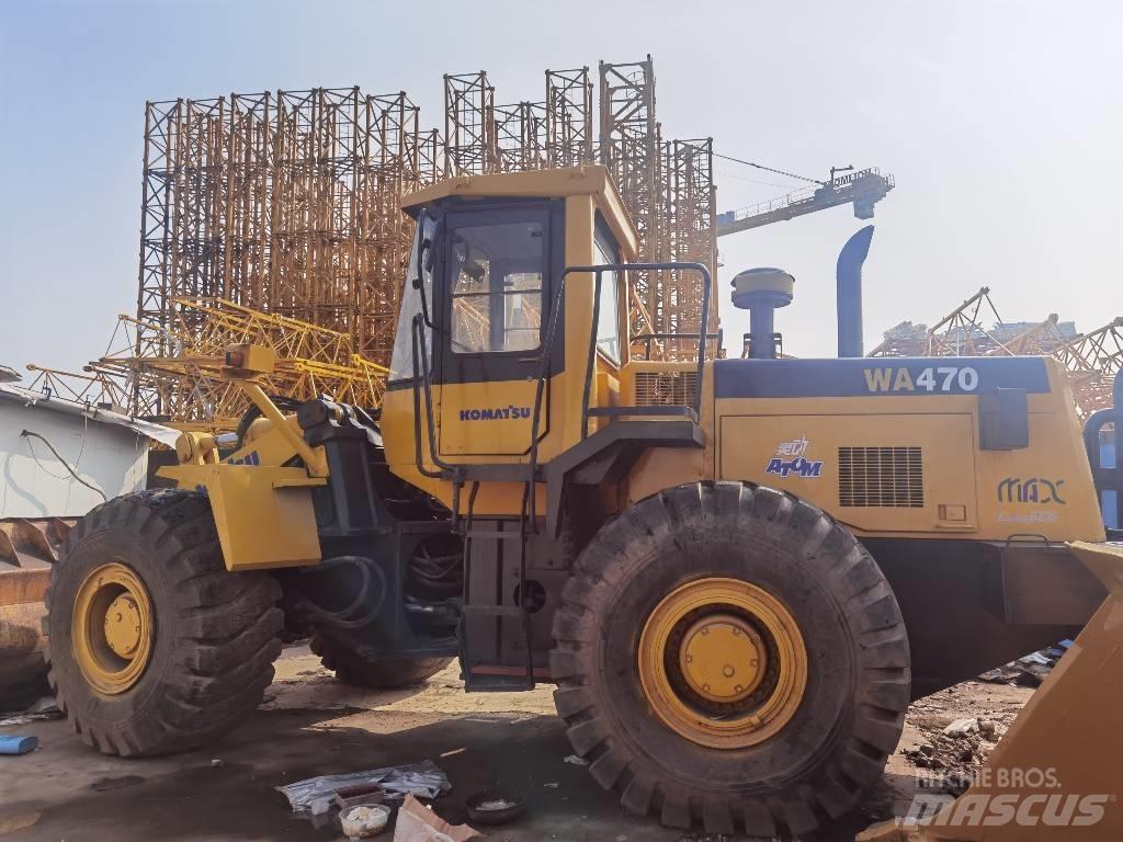 Komatsu WA 470 Kolové nakladače