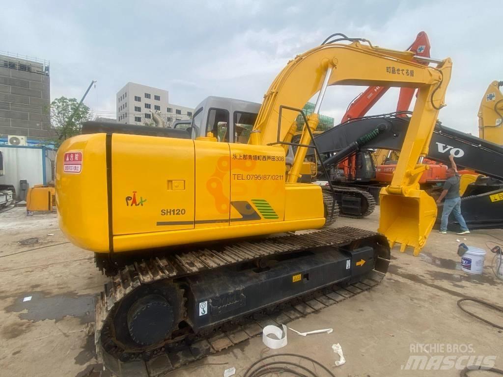 Sumitomo SH120A-3 Pásová rýpadla