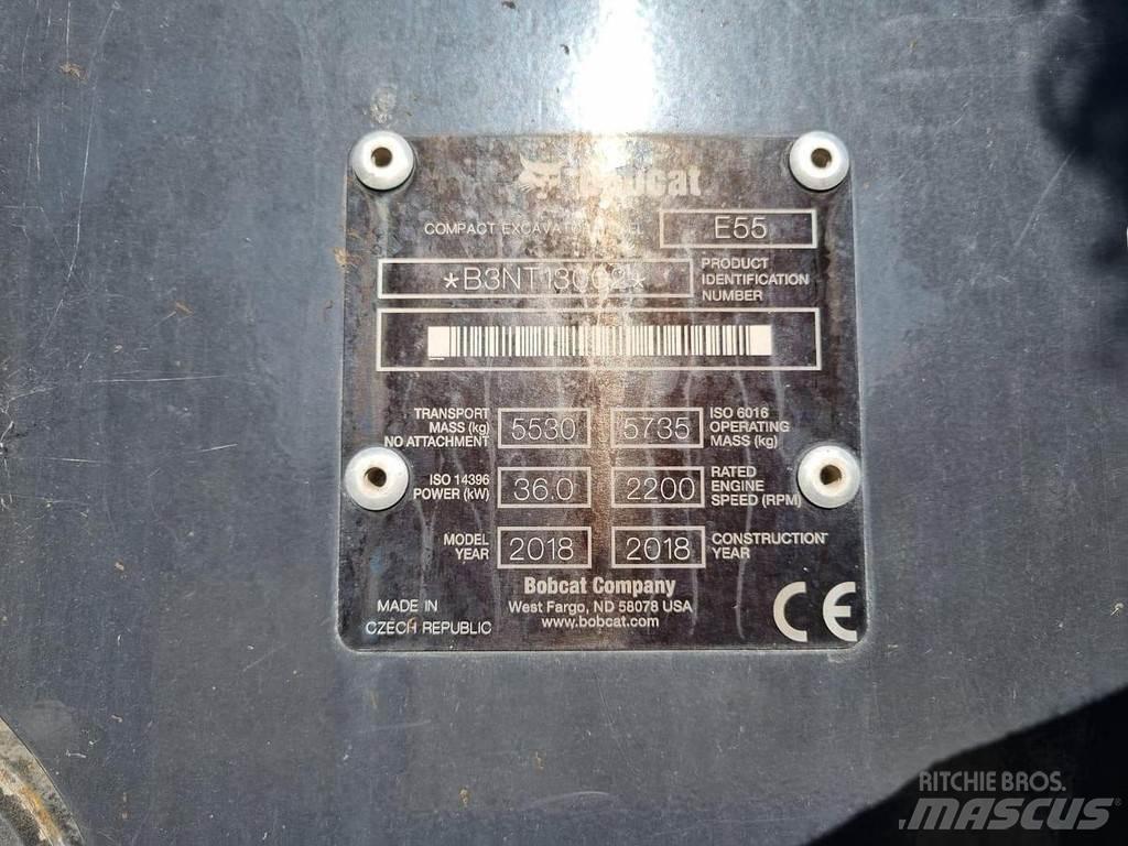 Bobcat E55 Mini rýpadla < 7t