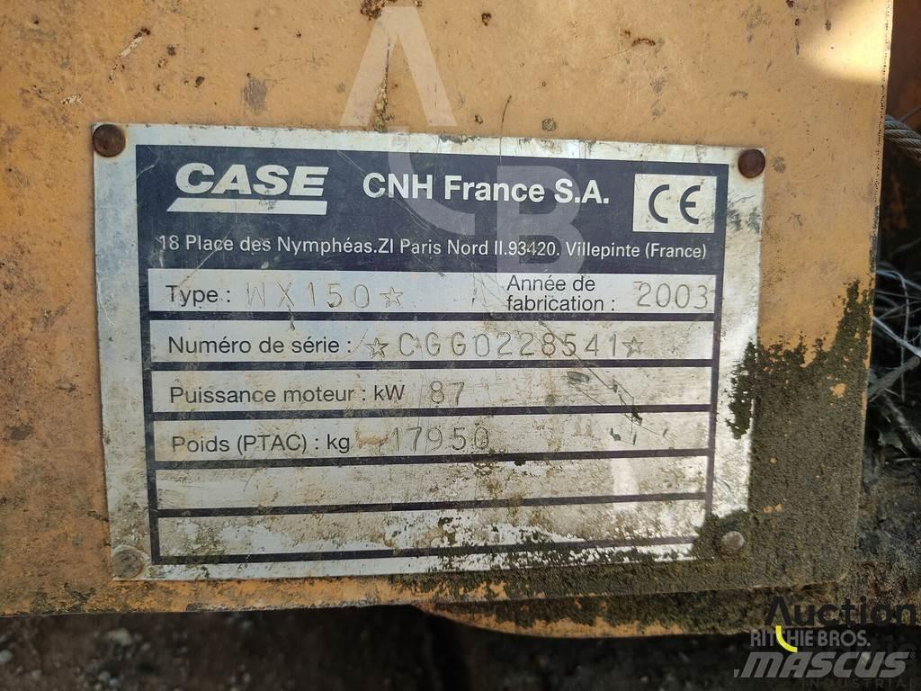 CASE WX 150 Kolová rýpadla