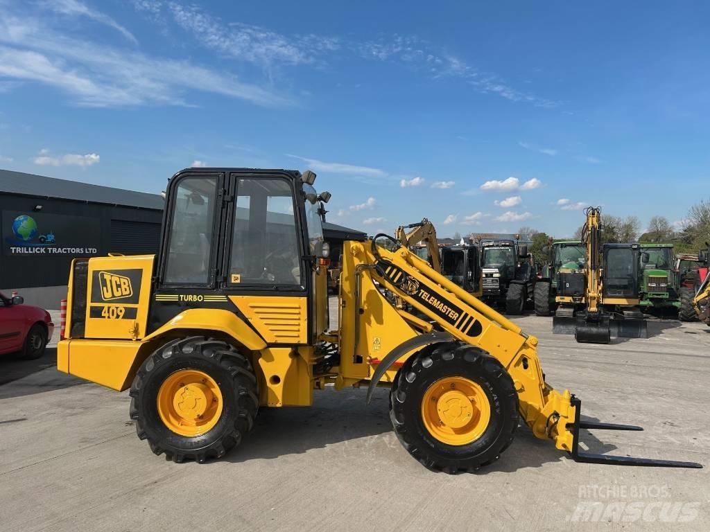 JCB 409 Teleskopické nakladače pro zemědělství