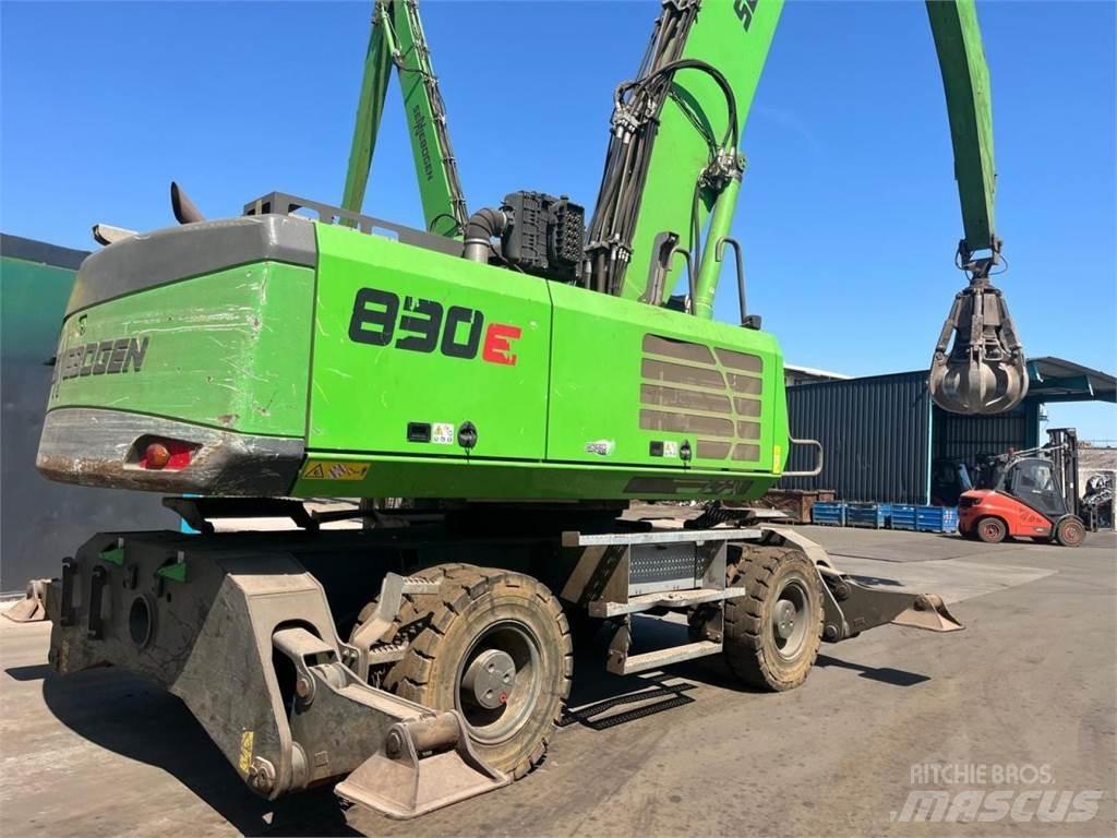 Sennebogen 830E Kolová rýpadla