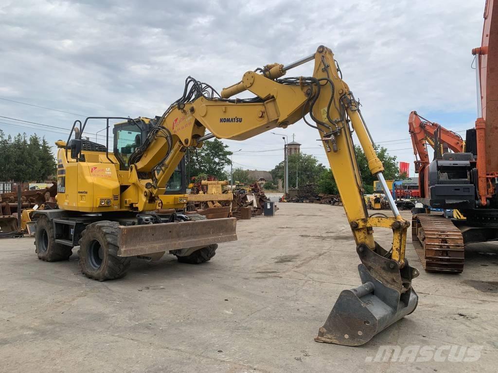 Komatsu PW118MR-11W Kolová rýpadla