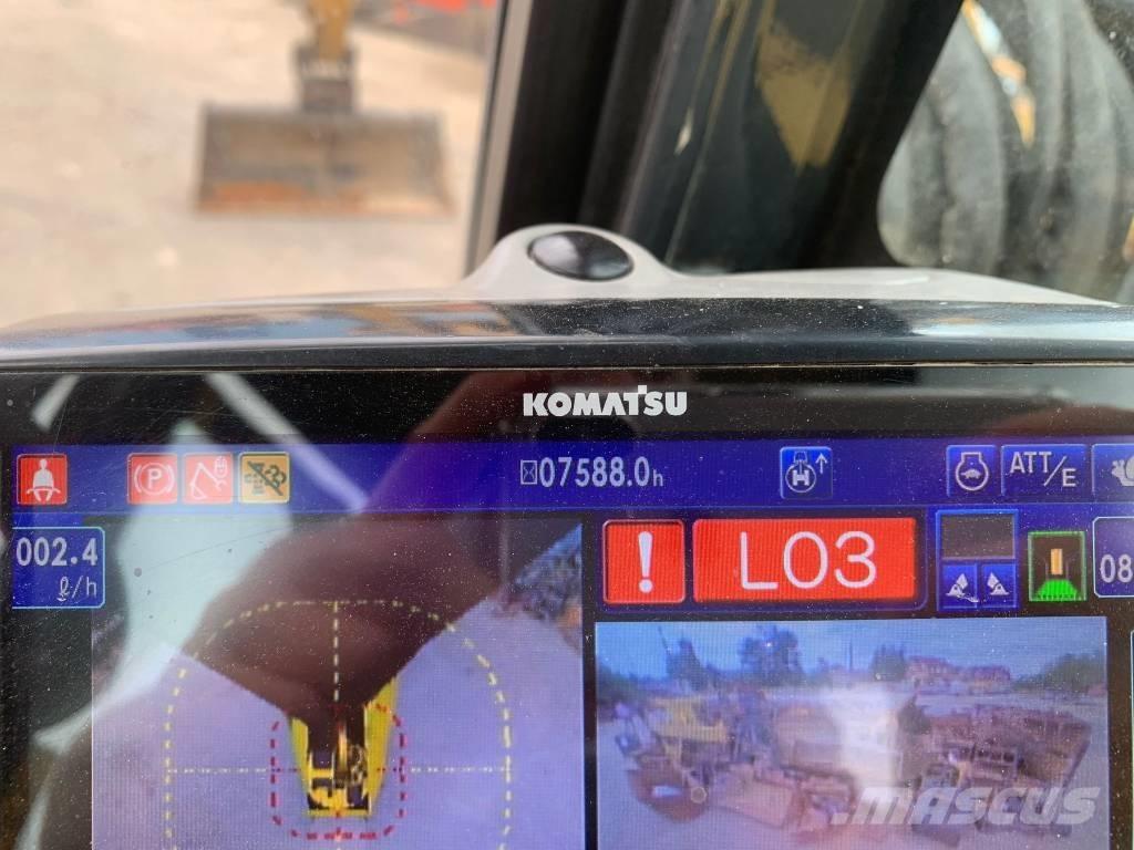 Komatsu PW118MR-11W Kolová rýpadla