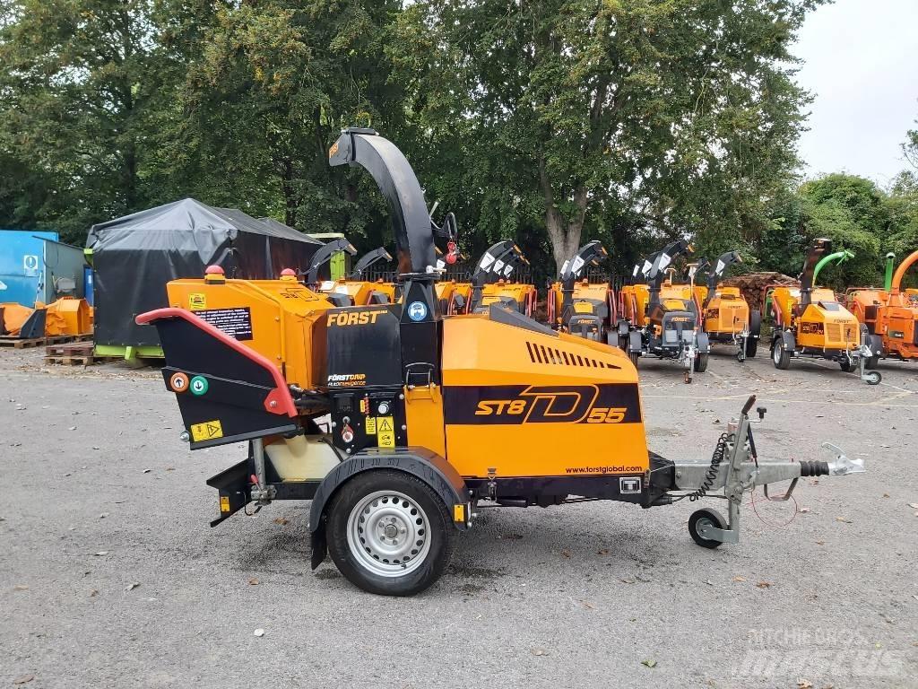 Forst ST8D Štěpkovače