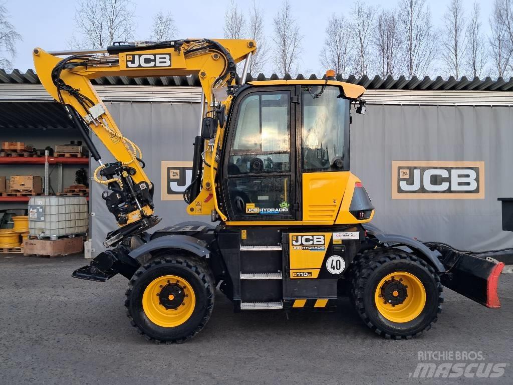 JCB HD110W Kolová rýpadla