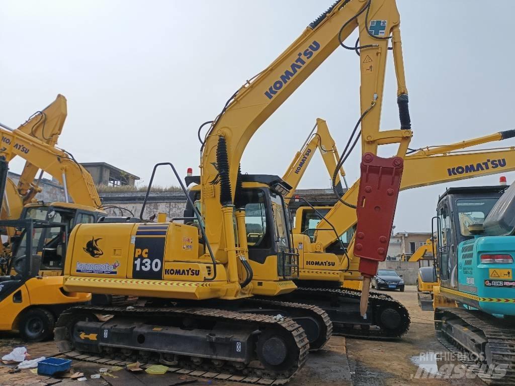 Komatsu PC130 Pásová rýpadla