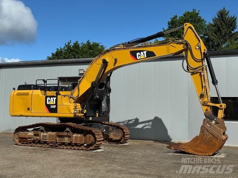 CAT 340 FL Pásová rýpadla