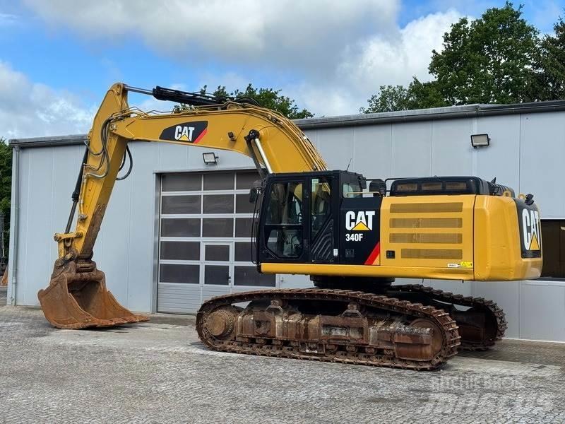 CAT 340 FL Pásová rýpadla