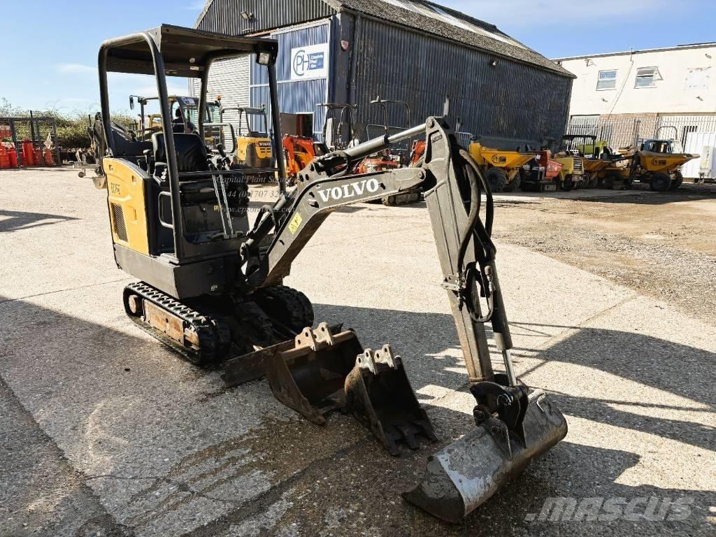 Volvo EC 15 E Mini rýpadla < 7t