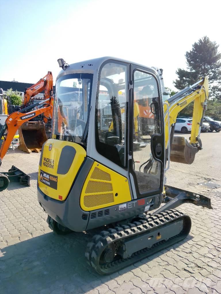 Wacker Neuson ET 18 Mini rýpadla < 7t