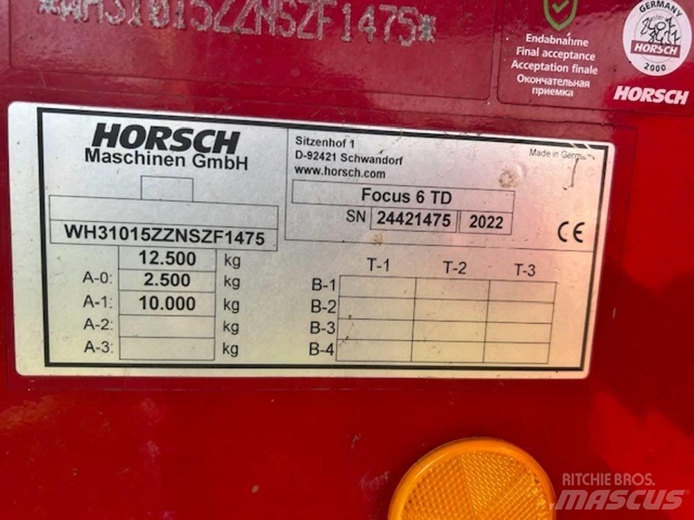 Horsch Focus 6 TD Kombinované secí stroje