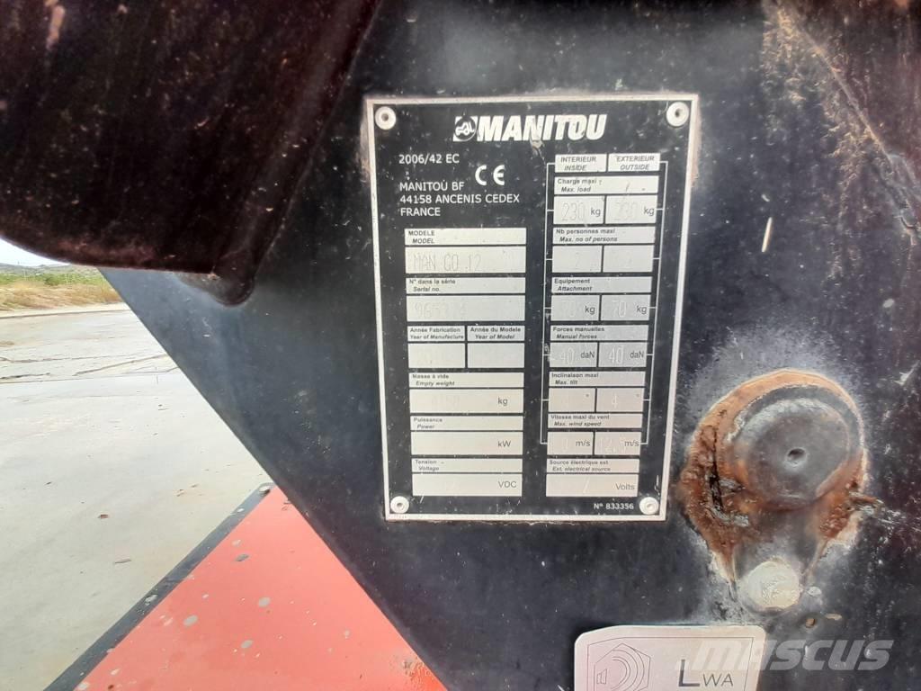 Manitou ManGo 12 Kloubové plošiny