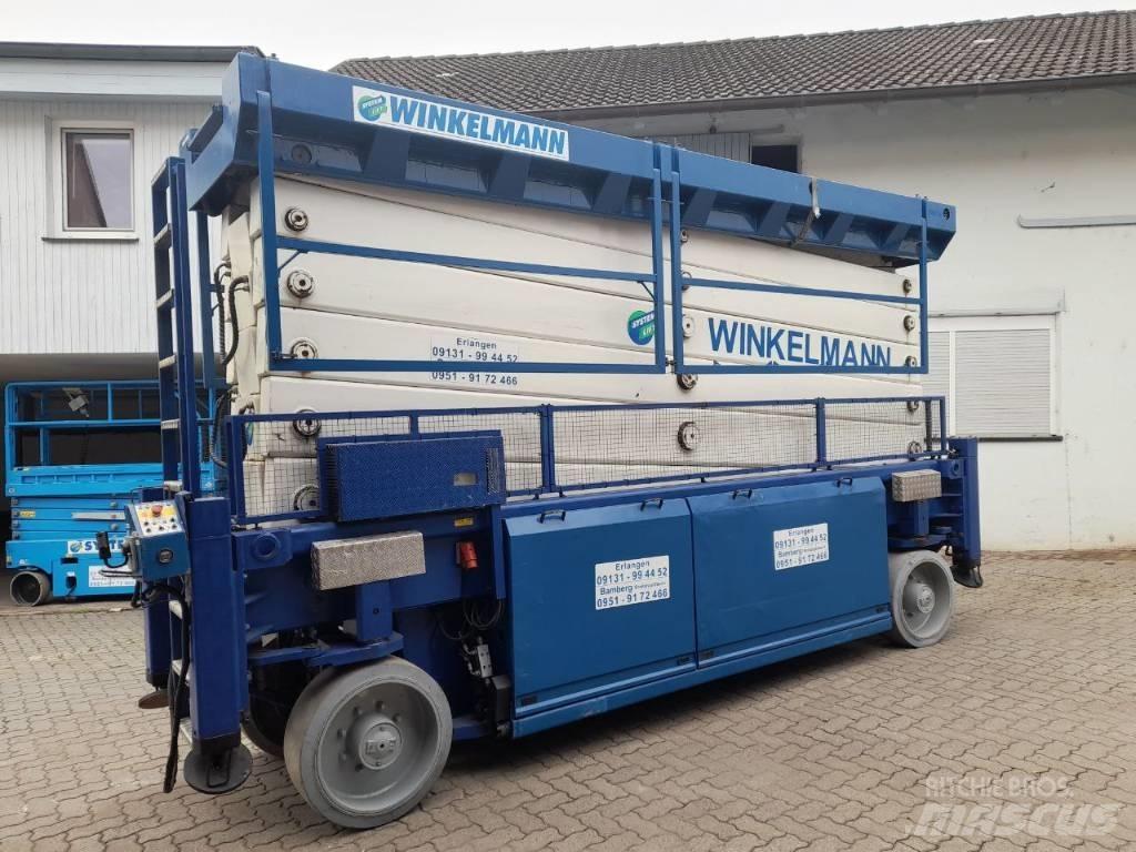 HAB S 280-12 E 4 WD Nůžková zvedací plošina