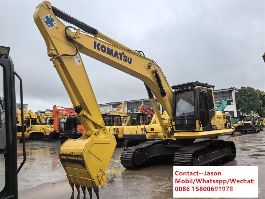 Komatsu PC210 Pásová rýpadla