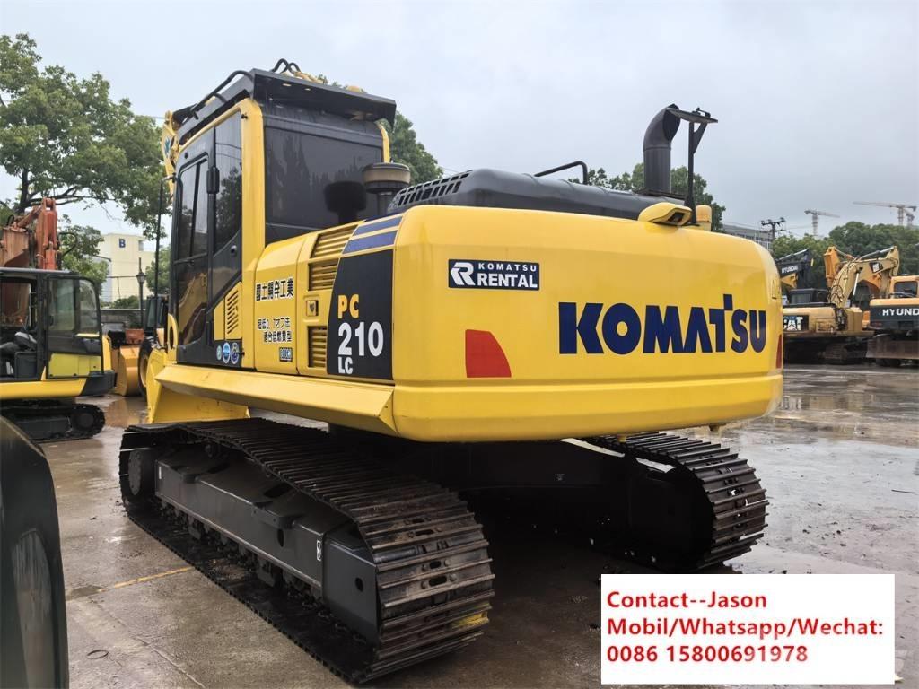 Komatsu PC210 Pásová rýpadla