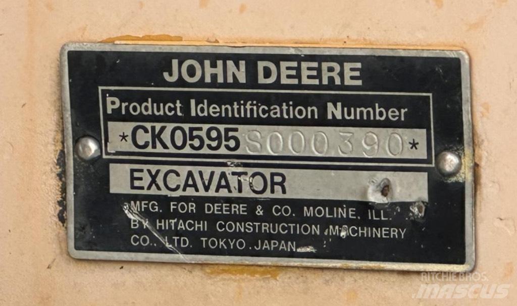 John Deere 595 Kolová rýpadla