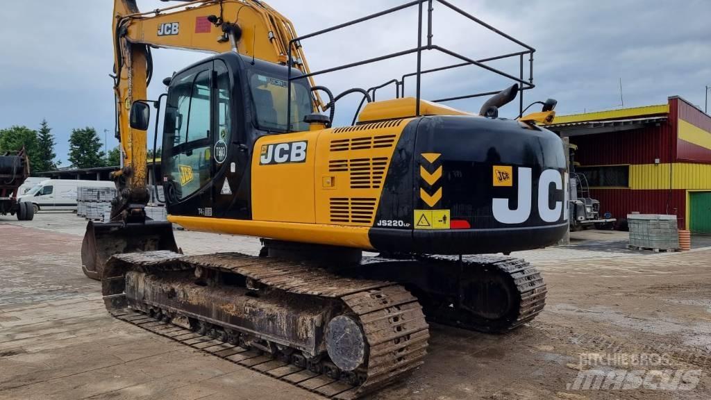JCB JS 220 LC Pásová rýpadla