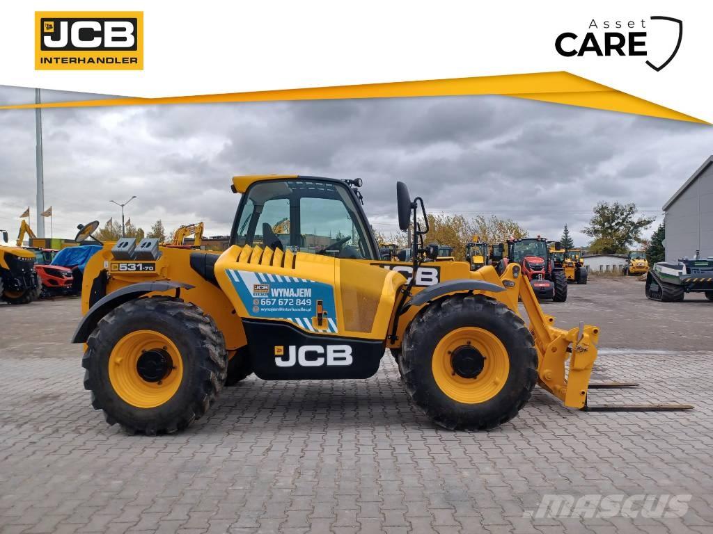 JCB 531-70 Teleskopické manipulátory