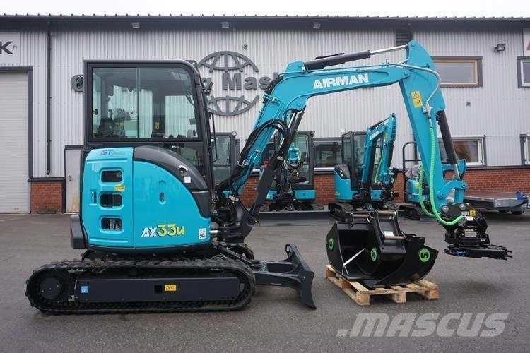 Airman AX 33 U Mini rýpadla < 7t