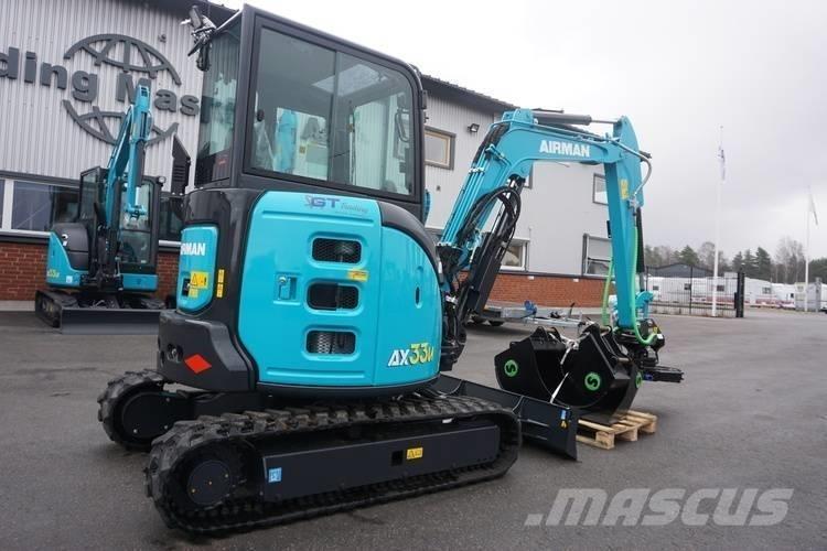 Airman AX 33 U Mini rýpadla < 7t