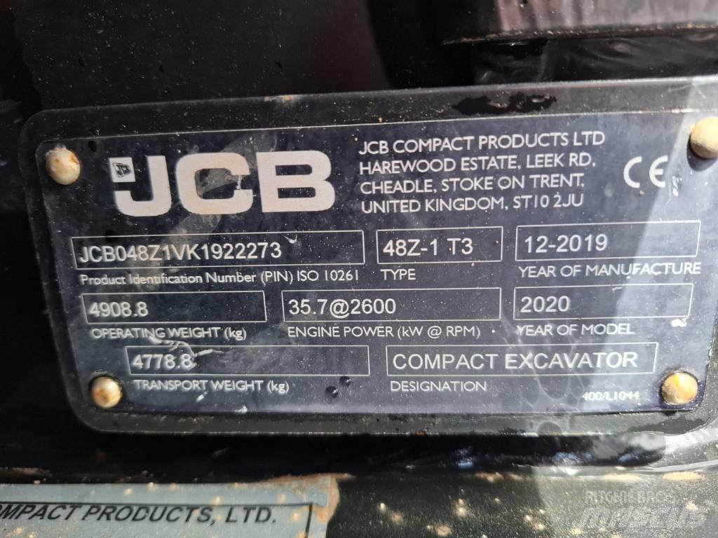 JCB 48 Z-1 Mini rýpadla < 7t