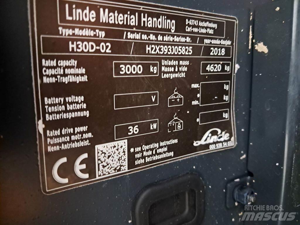 Linde H30D-02 Dieselové vozíky